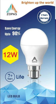 Picture of ZOPAS 12W LED Bulb with 1 years warranty