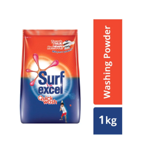 Picture of Surf Excel Quick Wash Detergent Powder (1Kg)