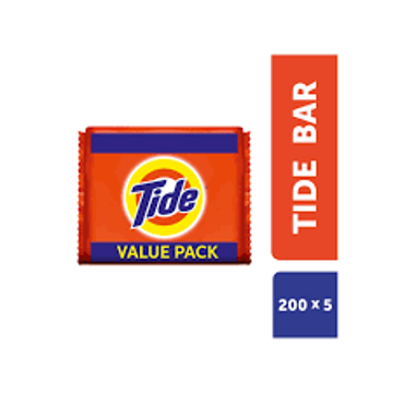 Picture of Tide Detergent Bar (5x200g = 1000g) (Pack of 5Pc)