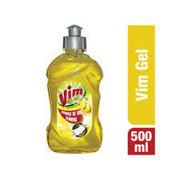 Picture of Vim Lemon Dishwash Gel - (500ml) Bottle