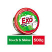 Picture of Exo Dishwash Bar Anti-Bacterial Touch & Shine Round Tub (500g) With Free Exo Super Scrubber ₹10 Worth