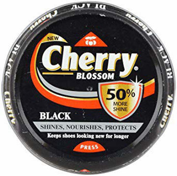 Picture of Cherry Blossom Black Shoe Polish (40g)