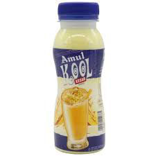 Amul Kool Kesar Milk 180.00 Ml Bottle-Pobara