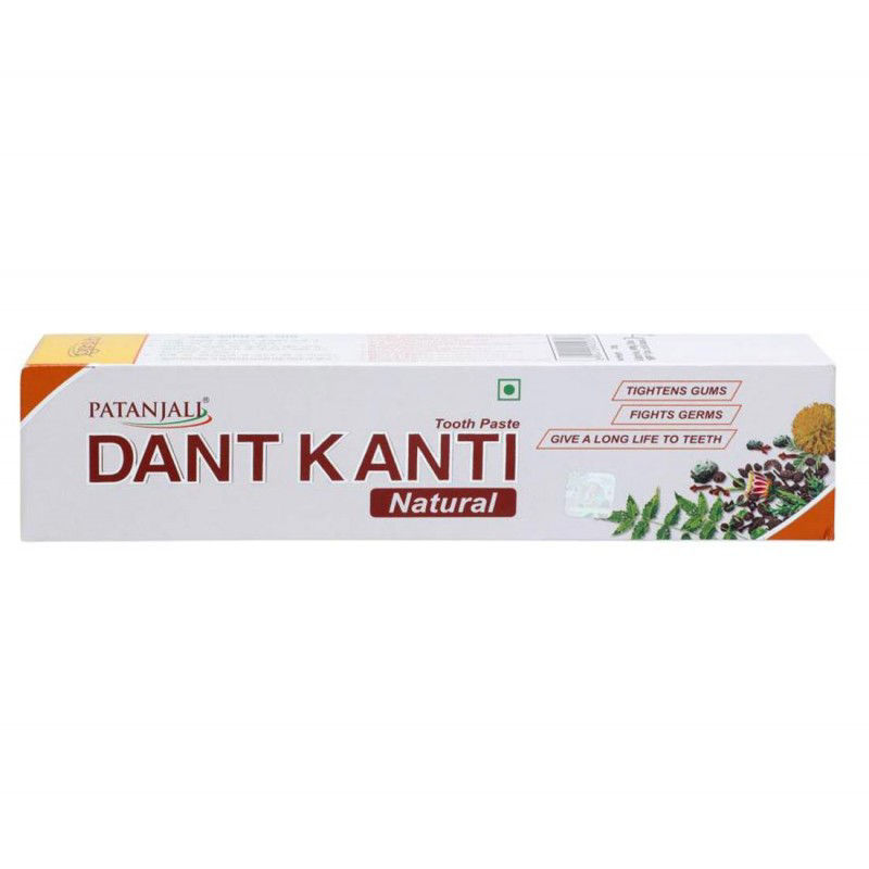 PATANJALI Dant Kanti Natural Toothpaste (100g)-Pobara