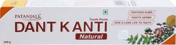 Picture of PATANJALI Dant Kanti Natural Toothpaste (200g) With BORO SAFE (12 ml) Free