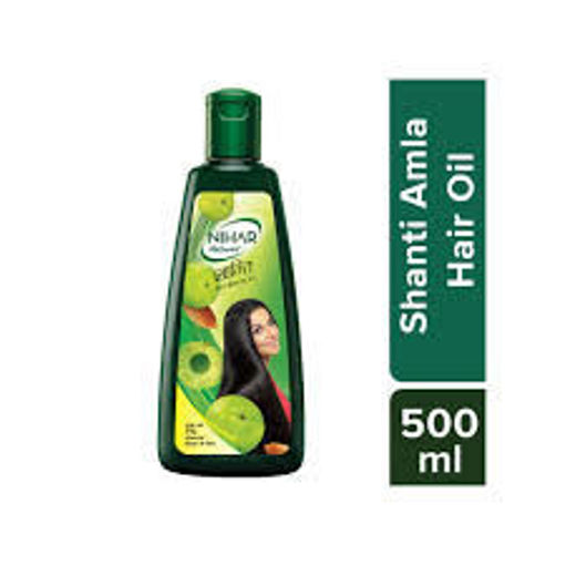 Picture of Nihar Naturals Shanti Badam Amla Hair Oil, 500ml