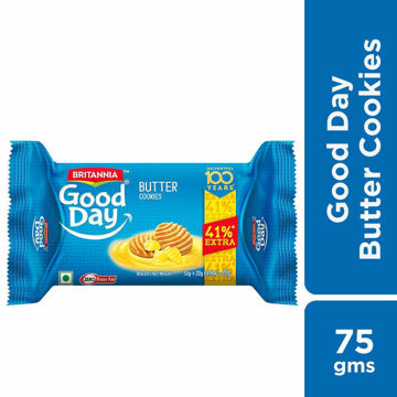 Picture of BRITANNIA Good Day BUTTER COOKIES Biscuits (75g)