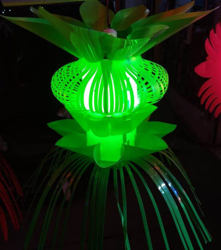 plastic diwali lamp