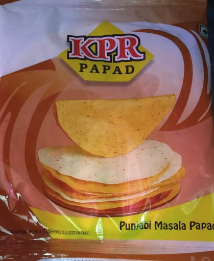 Picture of KPR Moog Urad PUNJABI MASALA PAPAD (200g) Packet