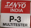 Picture of SANYO INDIA P-3 Multitester Analog Multi meter