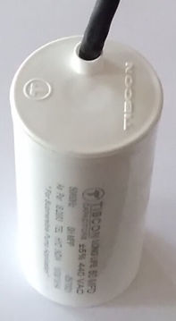 Picture of Tibcon capacitor 50 MFD conduction