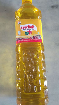 Picture of Dharti Maa Non refined Cold Pressed Moongphali / Groundnut / Peanut Oil (910g) (1L) Bottle