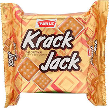 Picture of PARLE krackjack biscuits  66.7g + 8.9g Extra = (75.6g)