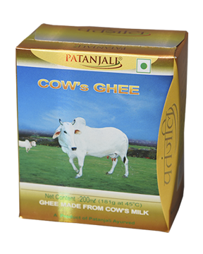 Picture of PATANJALI Cow Ghee 181g (200ml)