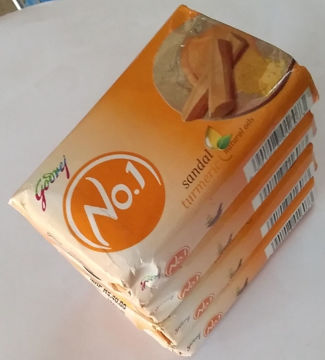 Picture of Godrej No.1 Sandal turmeric soap 5x100 =500g