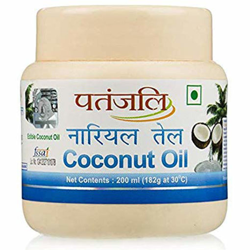 Picture of PATANJALI Coconut/ Nariyal Oil 182g (200ml)