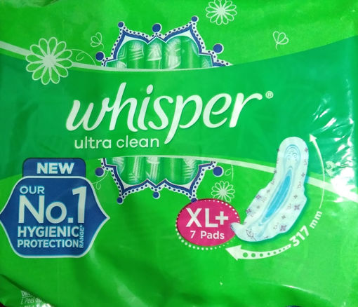 Picture of Whisper Ultra Clean XL+ (7 PADS) 317mm Packets