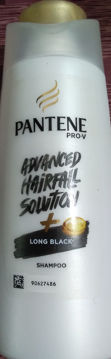 Picture of (75ml) PANTENE PRO.V ADVANCED HAIRFALL Solution LONG BLACK SHAMPOO bottle