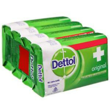 Picture of Dettol Original Protection Soap (125gX4+1free = 625g) (Pack of 5Pc)