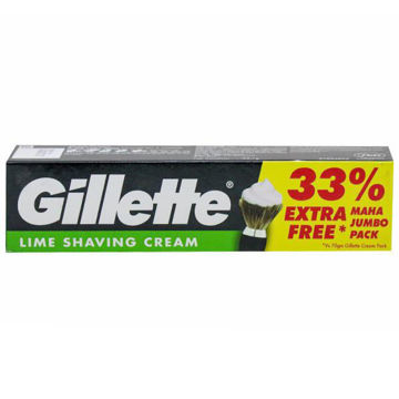 Picture of Gillette LIME Shaving Cream (93.1g) MAHA JUMBO PACK