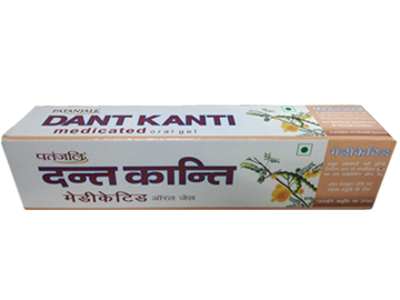 Picture of PATANJALI Dant Kanti  Medicated Oral Gel ToothPaste (100g)