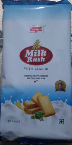 Picture of Diamond toast Milk Rusk With Elaichi (140g) Packet