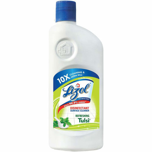 Picture of Lizol Disinfectant Surface and Floor Cleaner Tulsi (500ml) (Tulsi)