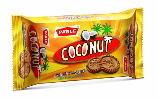 Picture of PARLE COCONUT Crunchy Cookies 36g+12g=(48g)