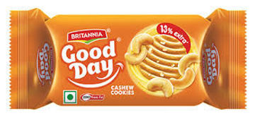 Picture of BRITANNIA Good Day CASHEW COOKIES Biscuits (60g)