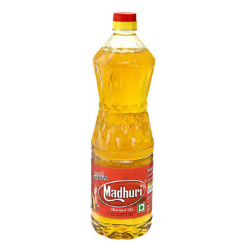 Picture of Madhuri Sarso / Mustard OIL 452.5g (500ml) bottle