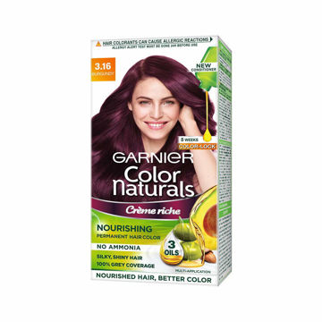 Picture of Garnier COLOR NATURALS Creme Riche Hair Color (Shade 3.16, Burgundy)