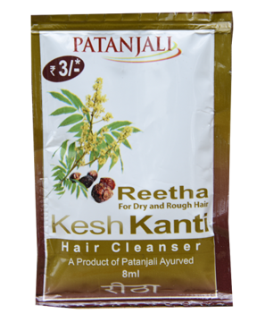 Picture of PATANJALI Reetha Kesh Kanti Shampoo (8ml) Packet