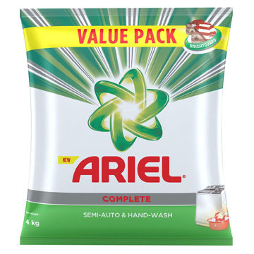 Picture of Ariel Complete Detergent Washing Powder (4Kg) Value Pack (Heavy Discount)