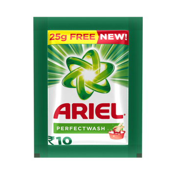 Picture of ARIEL PERFECTWASH Detergent Powder (55g+25g free)