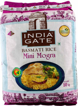 Picture of INDIA GATE BASMATI RICE Mini Mogra (10kg) Packet