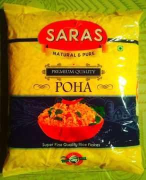 Picture of SARAS Poha Premium Quality (1kg) Packet