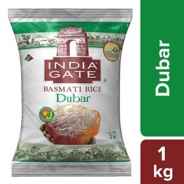 Picture of INDIA GATE BASMATI RICE Dubar (1kg) Packet