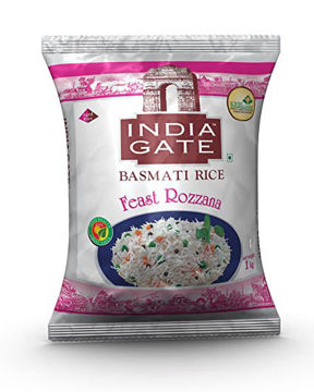 Picture of INDIA GATE BASMATI RICE Feast Rozzana (1kg) Packet