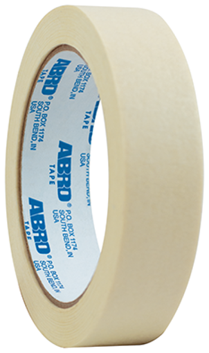 Picture of ABRO Single Sided Used For Laminates Holding , Glass Marking , Painting Works Dispenser Masking Tape 20mtr (Manual) (White) 1Pc