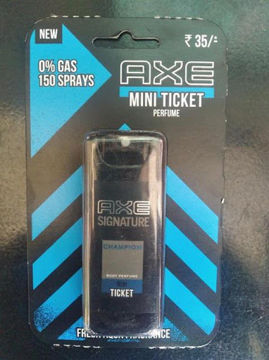 axe ticket chocolate