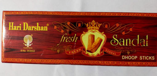 Picture of poojan Hari Darshan FRESH SANDAL Dhoop Batti Packet