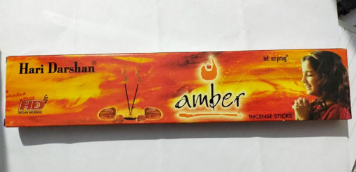 Picture of Hari Darshan Amber Premium Incense Sticks (18g) Packet