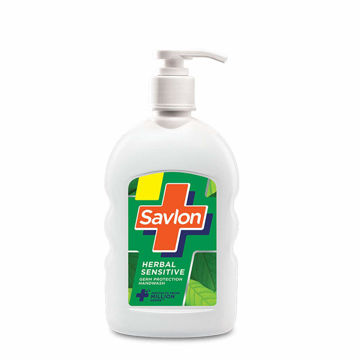 Picture of Savlon Herbal Sensitive Germ Protection Liquid Handwash (200ml)