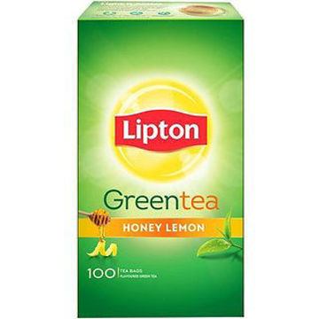 Picture of Lipton Honey Lemon Green Tea Bags (100 Tea Bags)