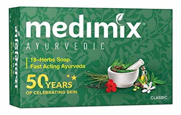 Picture of Medimix Ayurvedic Classic 18 Herbs Soap (125g)