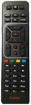 Picture of Airtel Hd Set Top Box Remote Airtel Remote Controller (Black) With battery