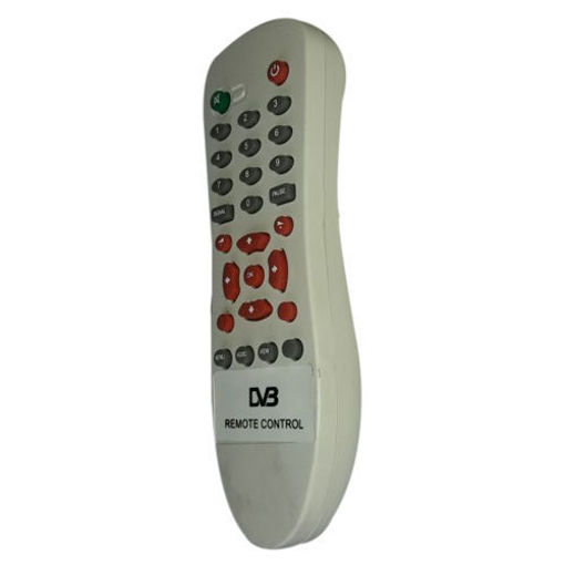 Picture of DVB White Free Dish DTH Remote Controller With battery