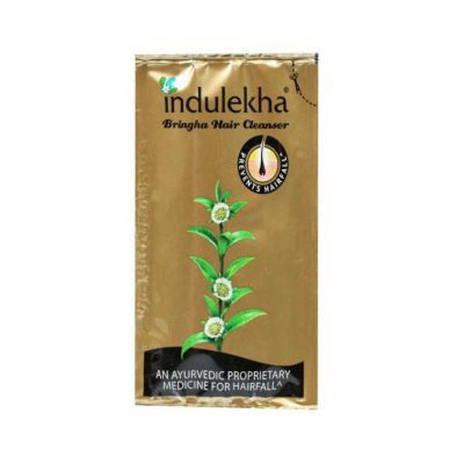 Picture of Indulekha Bringha Hair Cleaner shampoo (7.5ml) Pouch