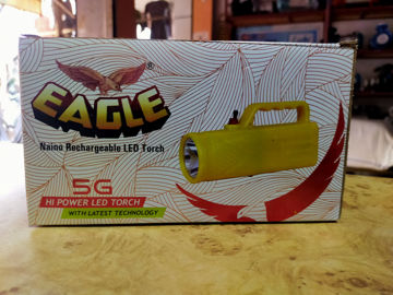 Picture of EAGLE NAINO KISAN TORCH RECHARGEABLE 5G TORCH