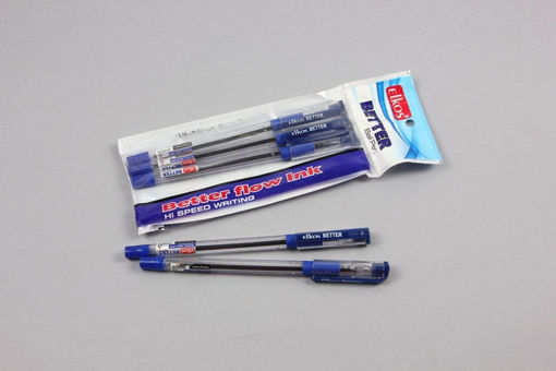 Picture of Elkos Better Ball Pen - Blue (Pack OF 5)